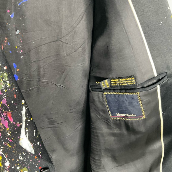 Custom Paint Splatter Oversized Blazer - Picture 4 of 4